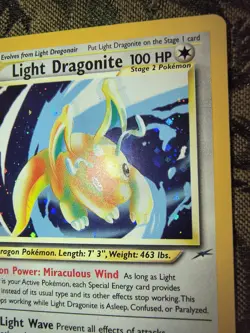Pokemon Light Dragonite Neo Destiny 14/105 Holo Rare Holo Rare Vintage TCG - Image 4