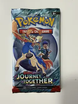 (HEAVY)🔥22.35g Pokemon TCG Journey Together Booster Pack Factory Sealed ✅ - Image 2
