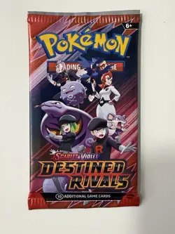 (SOLID)🔥22.34g Pokemon TCG Destined Rivals Booster Pack Factory Sealed✅ - Image 2