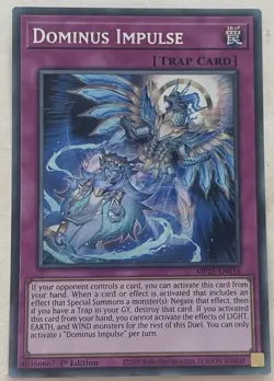 YUGIOH Dominus Impulse 1st Edition Prismatic Secret MP25-EN116 - Image 1