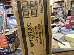 One Piece TCG OP10 Royal Blood English Booster Box - Sealed Case of 12 - Image 1