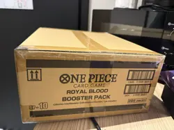 One Piece TCG OP10 Royal Blood English Booster Box - Sealed Case of 12 - Image 3