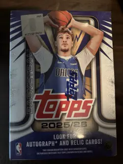 2025-26 TOPPS NBA BASKETBALL FANATICS EXCLUSIVE BLASTER BOX 7 PACKS 84 CARDS - Image 1