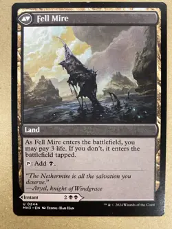 MTG 1x Fell the Profane # 244 Modern Horizons 3 Magic the Gathering Card x1 NM - Image 2