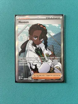 Pokemon TCG Naveen 112/088 Full Art Trainer Perfect Order NM/M - Image 1