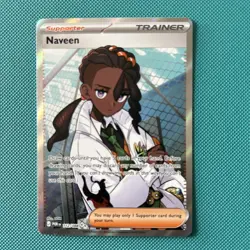 Pokemon TCG Naveen 112/088 Full Art Trainer Perfect Order NM/M - Image 2