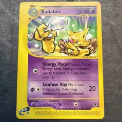 Pokemon Card Expedition Base Set Kadabra 84/165 E Series Pokemon TCG - Image 1