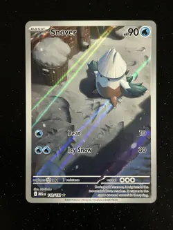 Snover ❄ Mega Evolution 140/132 Illustration Rare Full Art Pokemon Card NM - Image 1