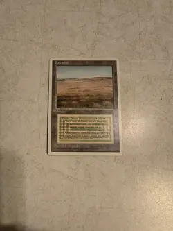 Magic the Gathering Savannah Dual Land Revised German Edition. NM. Savanne - Image 1