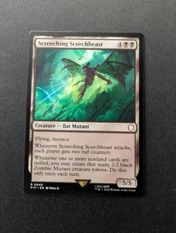 SCREECHING SCORCHBEAST #49 MTG Fallout - Image 1