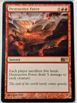 Destructive Force - Magic 2011 Core Set M11 - Magic the Gathering MTG Nice! - Image 1
