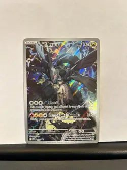 Pokemon N's Zekrom 031 Me: Mega Evolution Black Star Promo Holo NM - Image 1