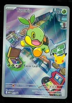 Pokemon TURTWIG MEP 040 Ascended Heroes - 1st Partner FULL ART PROMO - Card B - Image 1