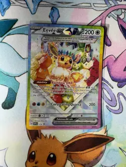Pokemon TCG Eevee EX 174 Black Star Promo Prismatic Evolutions - Image 1