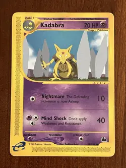 Kadabra 69/144 Non Holo Skyridge E-Reader Pokemon TCG - Image 1