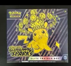 Factory Sealed Pokemon TCG Surging Sparks Elite Trainer Box (ETB) - Image 1