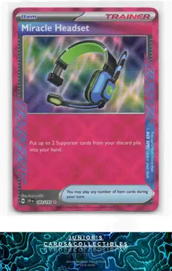 Miracle Headset SV08: Surging Sparks #183/191 Near Mint or Better - Image 1