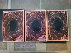 YUGIOH 3X ANTI-MAGIC ARROWS RA03-EN264 PLATINUM RARE 1ST ED NM - Image 2