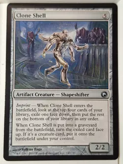 Clone Shell - Scars of Mirrodin - Magic the Gathering MTG Nice! - Image 1