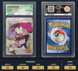 Jessie And James 68/68 Hidden Fates Ace 10 Perfect Subgrades - Image 3