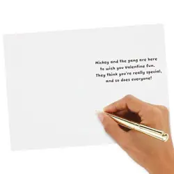 Disney Valentines Day Cards for Kids School,10 Valentines Day Cards with Envelop - Image 4