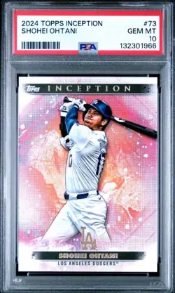 2024 Topps Inception - Shohei Ohtani #73 PSA 10 Gem Mint - Image 1