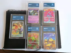 Pokemon Bundle 2023-2025 Graded 10 Gem Mint Cards Including Flareon - Image 1