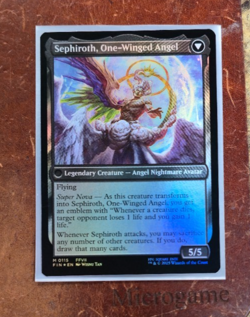 MTG Final Fantasy Sephiroth, Fabled Soldier FOIL PRERELEASE - Image 2