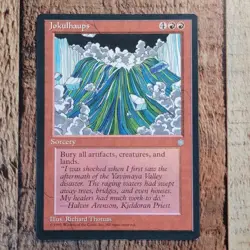 NM Jokulhaups #195 Ice Age 1995 Sorcery Magic the Gathering MTG Trading Card - Image 2