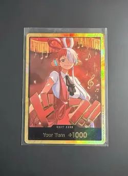 DON!! Card (Uta) (Gold) DON!! Extra Booster: One Piece Heroines Edition NM - Image 1