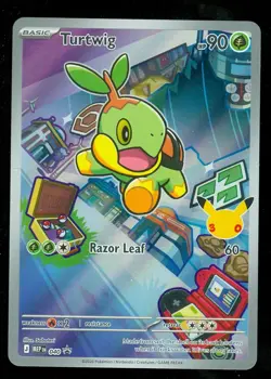 Pokemon TURTWIG MEP 040 Ascended Heroes - 1st Partner FULL ART PROMO - Card C - Image 1