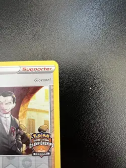 Pokemon Boss's Orders 154/192 Regional Championships STAFF Promo Rev Holo NM!! - Image 3