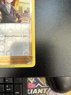 Pokemon Boss's Orders 154/192 Regional Championships STAFF Promo Rev Holo NM!! - Image 4
