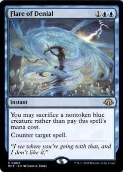 Flare of Denial Modern Horizons 3 62 NM MTG - Image 1