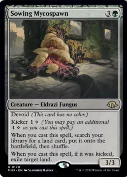 Sowing Mycospawn Modern Horizons 3 170 NM MTG - Image 1