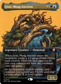 Jyoti, Moag Ancient (Borderless) Commander: Modern Horizons 3 13 NM MTG - Image 1