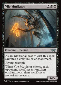 Vile Mutilator | #122 | DSK | MTG | Foil | Mint - Image 1
