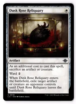Dusk Rose Reliquary 10 The Lost Caverns of Ixalan Normal NM - Image 1