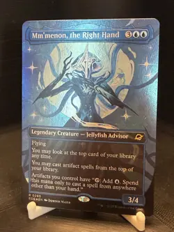 Mm'menon, the Right Hand (Borderless) Edge of Eternities Foil - Image 1