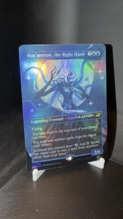 Mm'menon, the Right Hand (Borderless) Edge of Eternities Foil - Image 2