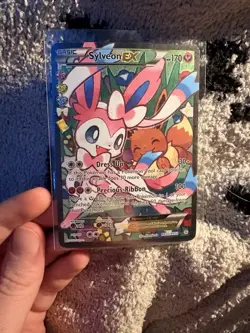 Pokemon Sylveon EX Full Art Holo Ultra Rare RC32/RC32 Generations Basic 170 HP - Image 3