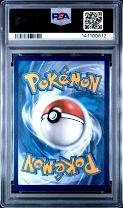 2022 POKEMON SWORD & SHIELD BRILLIANT STARS #056 MEWTWO-HOLO PSA 8 - Image 2