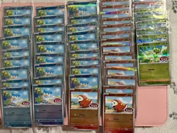 Pokemon TCG S.Chinese Gem Pack Fuecoco Quaxly Promo Sealed Lot X55 - Image 1