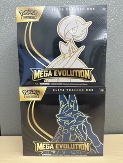 Pokemon TCG Mega Evolution Elite Trainer Box ETB Bundle Both Factory Sealed - Image 1