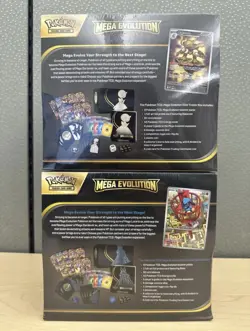 Pokemon TCG Mega Evolution Elite Trainer Box ETB Bundle Both Factory Sealed - Image 3