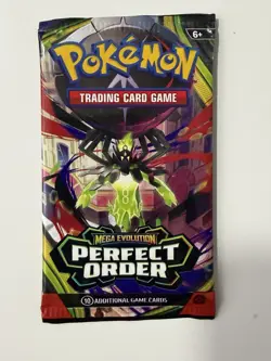 (HEAVY)🔥 22.56g Pokemon TCG Perfect Order Booster Pack Factory Sealed✅ - Image 2