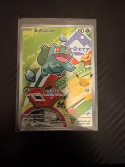 Pokemon TCG Bulbasaur 037 | First Partner 30th Anniversary Full Art | NM/M - Image 1