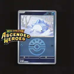 Pokemon TCG Snom 052/217 | Ascended Heroes | Friend Ball Reverse Holo | NM - Image 1