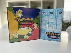 Near Mint WOTC 1999 TGC Pokemon Snorlax Binder +Checklist Base Set Jungle Fossil - Image 1