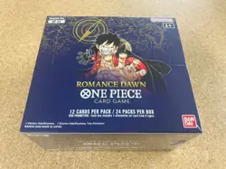 Sealed Romance Dawn Booster Box (Blue Bottom) OP-01 One Piece Kid Icarus - Image 1
